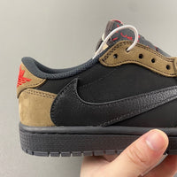 Low Top Sneakers, Black Brown Colorway, Reverse Hook Design, Lace Up Design, Casual Gift for Sneaker Fans