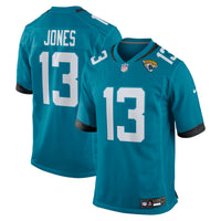 Jacksonville Jaguars Tim Jones Teal Team Game Jersey