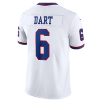 New York Giants Jaxson Dart White Vintage White Stitched Limited Jersey