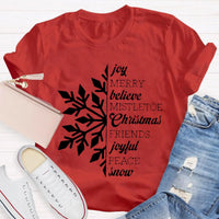 Holiday Snowflake T-Shirt, Christmas Snowflake Shirt, Winter Graphic Tee, Comfy Xmas Snowflake Shirt, Christmas Present for Women and Men