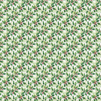 Holly Floral Holiday Gift Wrap, Poinsettia Christmas Wrapping Paper, Winter Botanical Wrapping Paper, Elegant Xmas Gift Wrapping Paper