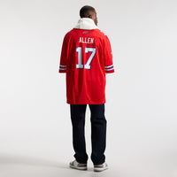 Buffalo Bills Josh Allen Red Alternate Game Jersey