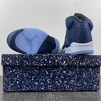 Sneakers, Navy Blue Navy Colorway, Lace Up Design, Casual Gift for Sneaker Fans