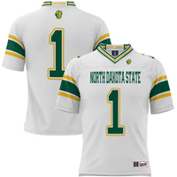 #1 NDSU Bison Endzone Football Jersey - White