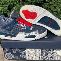 Sneakers, Navy White Colorway, Lace Up Design, Casual Gift for Sneaker Fans