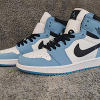Sneakers, University Blue Colorway, Lace Up Design, Casual Gift for Sneaker Fans