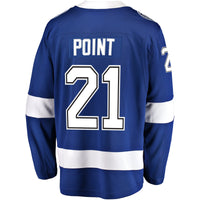 Tampa Bay Lightning Brayden Point Blue Home Breakaway Player Jersey