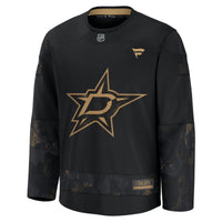 Dallas Stars Black 2024 Military Appreciation Practice Jersey