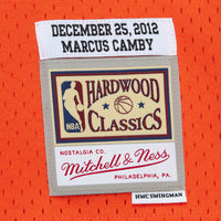 New York Knicks Marcus Camby 2012 Day Authentic Jersey - Orange