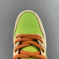 Low Top Sneakers, Green Colorway, Lace Up Design, Casual Gift for Sneaker Fans
