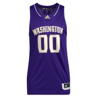 Washington Huskies Pick-A-Player NIL Basketball Jersey - Purple