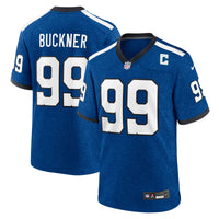 Indianapolis Colts DeForest Buckner Blue Alternate Game Jersey