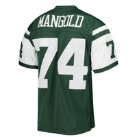New York Jets Nick Mangold Green Legacy Replica Jersey
