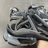 Sneakers, Carbon Gray Colorway, Lace Up Design, Casual Gift for Sneaker Fans