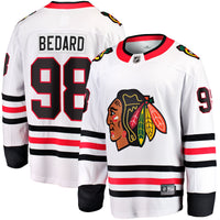 Chicago Blackhawks Connor Bedard White Away Breakaway Player Jersey