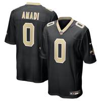 New Orleans Saints Ugo Amadi Black Team Game Jersey