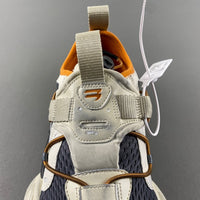 Low Top Sneakers, Blue Gray Colorway, Lace Up Design, Casual Gift for Sneaker Fans