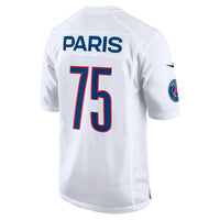 Paris Saint-Germain White 2025 Soccer x NFL Game Jersey