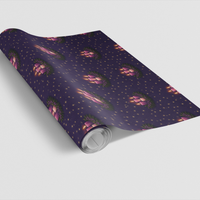 Religious Holiday Gift Wrap, Advent Wreath Christmas Wrapping Paper, Advent Hope Candle Wrapping Paper, Christian Faith Gift Wrapping Paper