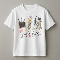 Medical Equipment Jingle Bells Shirt, Nurse Christmas T-Shirt, Humorous RN Hospital Staff Tee, Christmas Healthcare Worker Holiday Tee