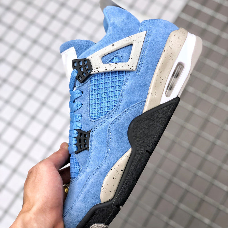 Sneakers, University Blue Colorway, Lace Up Design, Casual Gift for Sneaker Fans