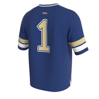 Tulsa Golden Hurricane Lightweight Collegiate Football Fashion Jersey - Royal