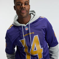 Baltimore Ravens Kyle Hamilton Purple Alternate Game Jersey