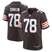 Cleveland Browns Jack Conklin Brown Team Game Jersey