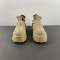Low Top Sneakers, Beige Colorway, Lace Up Design, Casual Gift for Sneaker Fans