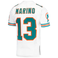 Miami Dolphins 1995 Dan Marino White Authentic Throwback Retired Player Pocket Jersey