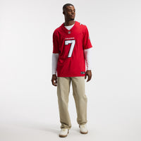 Atlanta Falcons Bijan Robinson Red Team Stitched Limited Jersey