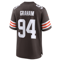 Cleveland Browns Mason Graham Brown Game Jersey