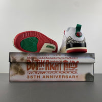 Low Top Sneakers, White Black Red Green Colorway, Lace Up Design, Casual Gift for Sneaker Fans