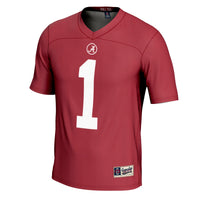 #1 Alabama Crimson Tide Football Jersey - Crimson