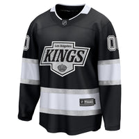 Los Angeles Kings Black Home Breakaway Custom Jersey