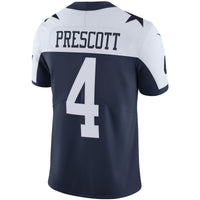Dallas Cowboys Dak Prescott Navy Alternate Limited Jersey
