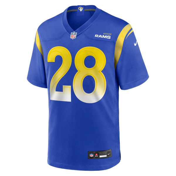 Los Angeles Rams Marshall Faulk Royal Game Retired Player Jersey