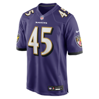 Baltimore Ravens Mike Green Purple Team Game Jersey