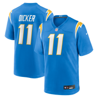 Los Angeles Chargers Cameron Dicker Powder Blue Game Jersey