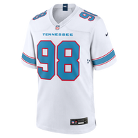 Tennessee Titans Jeffery Simmons White Game Jersey