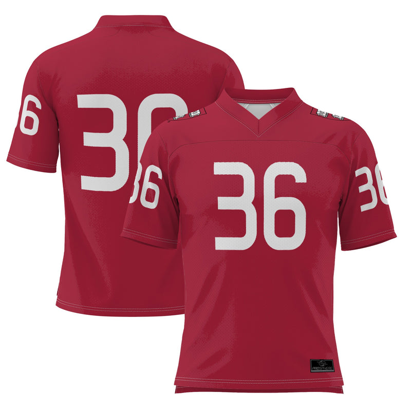 #36 Harvard Crimson Football Jersey - Crimson