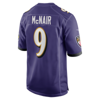 Baltimore Ravens Steve McNair Purple Game Retired Player Jersey