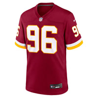 Washington Commanders Shy Tuttle Burgundy Team Game Jersey