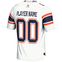 Virginia Cavaliers NIL Pick-A-Player Football Jersey - White