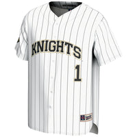 #1 UCF Knights Lightweight Baseball Jersey - White