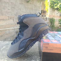 High Top Sneakers, Gray Colorway, Lace Up Design, Casual Gift for Sneaker Fans
