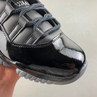 Low Top Sneakers, Black Colorway, Lace Up Design, Casual Gift for Sneaker Fans