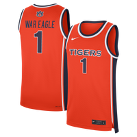 Orange Auburn Tigers #1 Alternate War Eagle Replica Basketball Jersey
