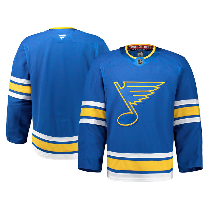 St. Louis Blues Blue Home Authentic Pro Jersey
