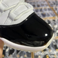 Sneakers, White Black Gold Colorway, Lace Up Design, Casual Gift for Sneaker Fans